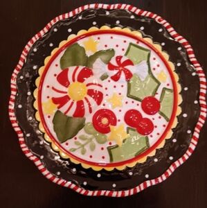 Mary Engelbreit, Rare, Vintage , Christmas plate, Michel &Co signed